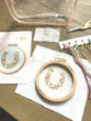 Floral Horseshoe Embroidery Kit